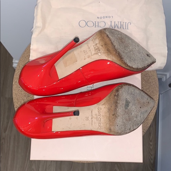 Jimmy Choo Patent Leather Stiletto - Picture 7 of 11